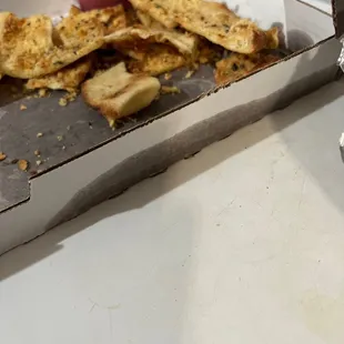 Soaked through with grease