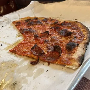 Burnt "pizza"