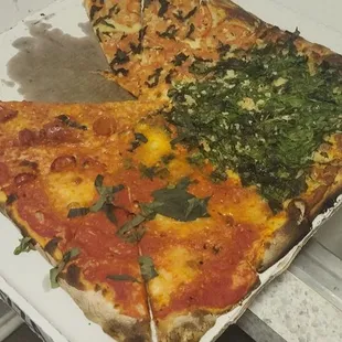 Pizza was cold when we picked it up.