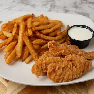 fish and chips, food