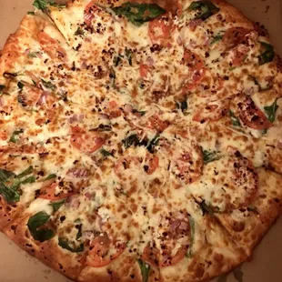 Spinach and Feta Pizza