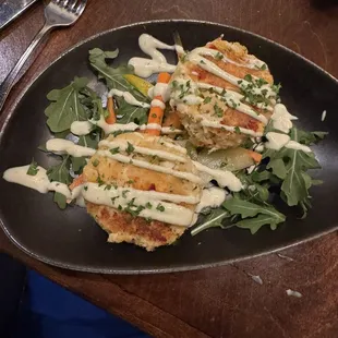 Yes! Crab cakes back on the menu at Tombo Grille!