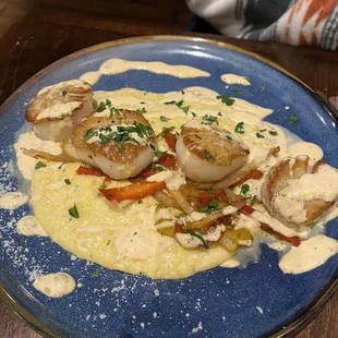 Excellent scallops