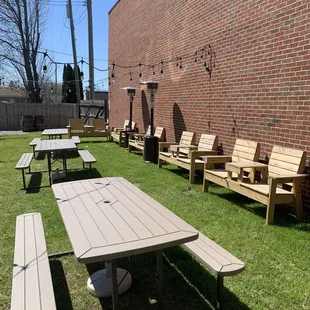Beer garden