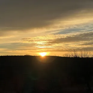 VIEW FROM OUR ROOM IN THE MORNING!!!! Can't be beat with a hot cup of campfire coffee