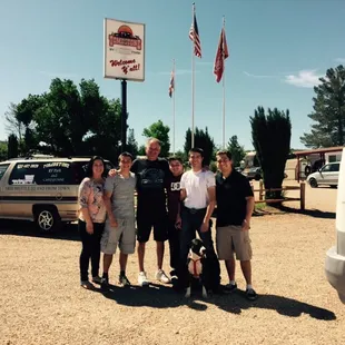 Scott and our family!