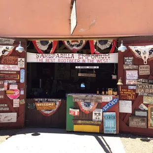 View of the store front