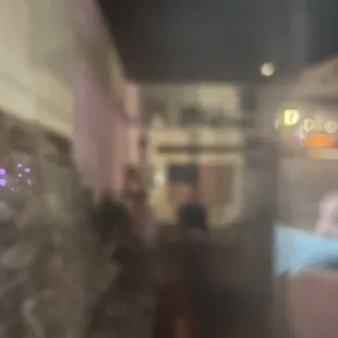 Yellow and purple cluster