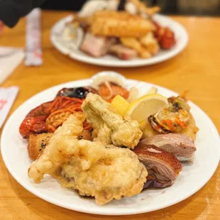 oysters and mussels, food