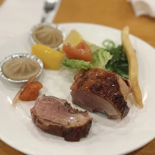 Roasted Duck a little undercooked