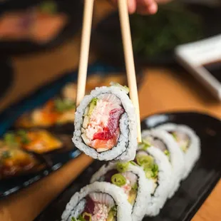 sashimi, food, sushi, sushi and sashimi