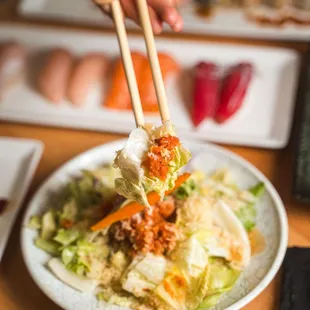 food, sushi and sashimi