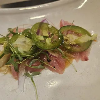 Yellowtail Carpaccio