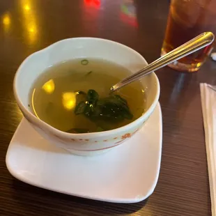 Miso soup... for the cold weather