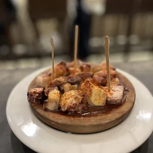 Pulpo a Feira (~$22)