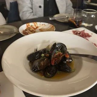 Mejillones a la Brasa