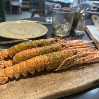 Cigalas a la Plancha