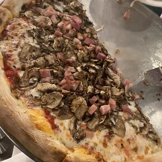 Ham and Mushrooms