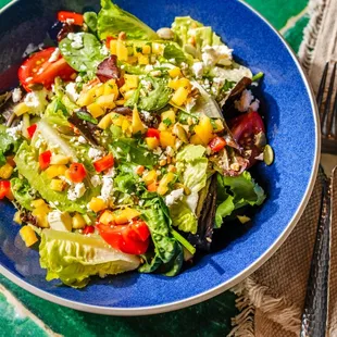 salads, food
