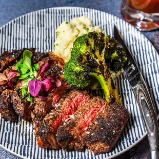 steak, food