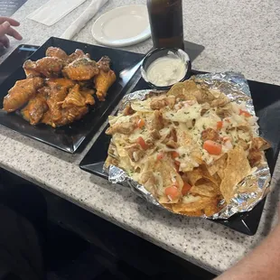 food, nachos