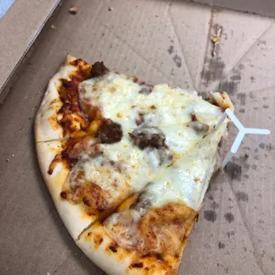 Sausage pizza