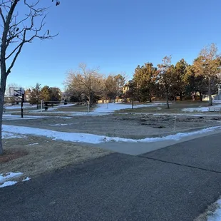 Playground is gone. No information posted about what will happen to this space.