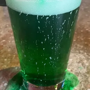 Green beer for St. Patrick's Day