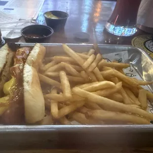 The saddest hot dog I've ever had