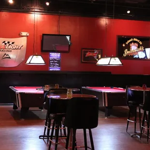 billiards and pool tables
