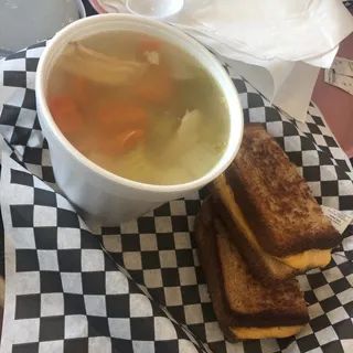 Matza Ball Chicken Soup