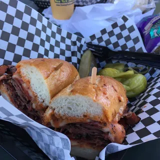 Pastrami Pizza Sub