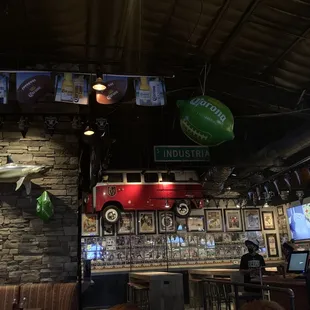 Interior bar funky eclectic decor