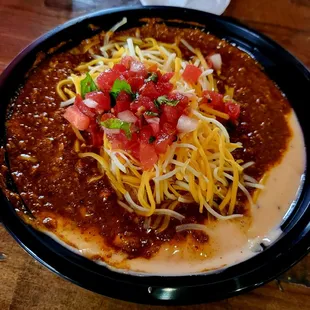 Tommy Bowl w/Beef Tamales . . . Delicious!