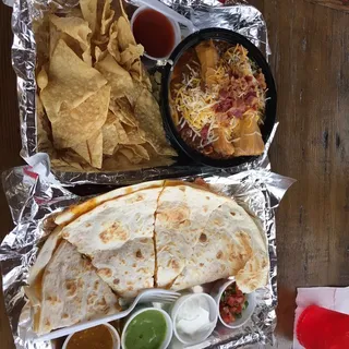 Fire Braised Chicken Quesadilla