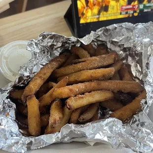 Fried pickles were good. Wings were terrible. Like probably the worst wings I&apos;ve ever had.