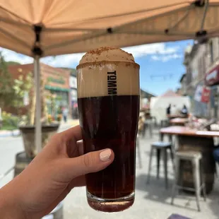 Seasonal pumpkin beer