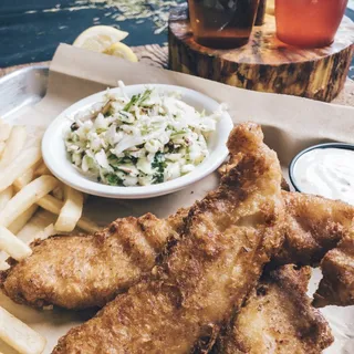 Beer Battered Fish & Chips