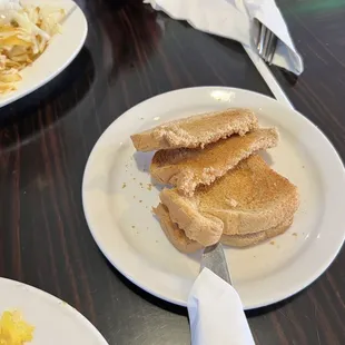 Wheat toast
