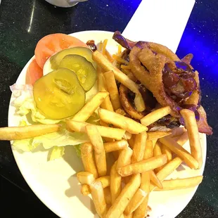 Western cheeseburger