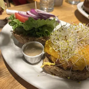Veggie Burger with Cheese