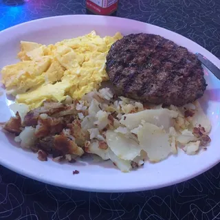 #3 Chopped Steak & Eggs