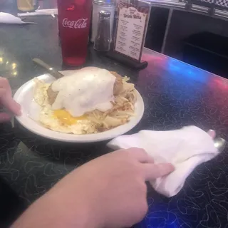 #14 Country Fried Steak & Eggs