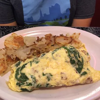 Spinach & Feta Omelet