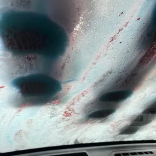 Carwash after a muddy day