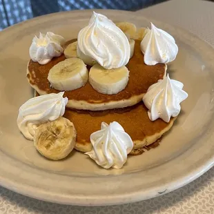Cold, cardboard flavored pancakes