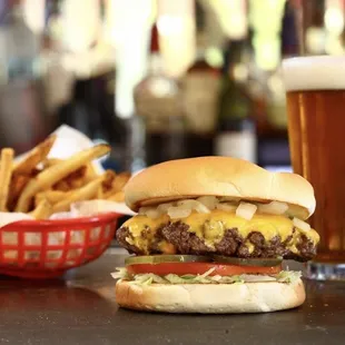 Stop by for a cheeseburger and a cold brew soon!