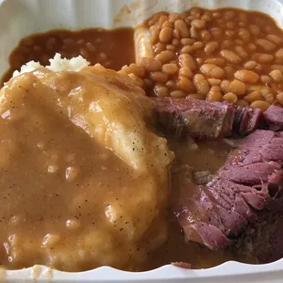 Corned Beef Dinner Plate