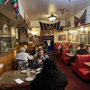 This photo shows how small the restaurant really is--there are only 6 or 7 tables.