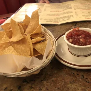Tortilla Chips &amp; Salsa